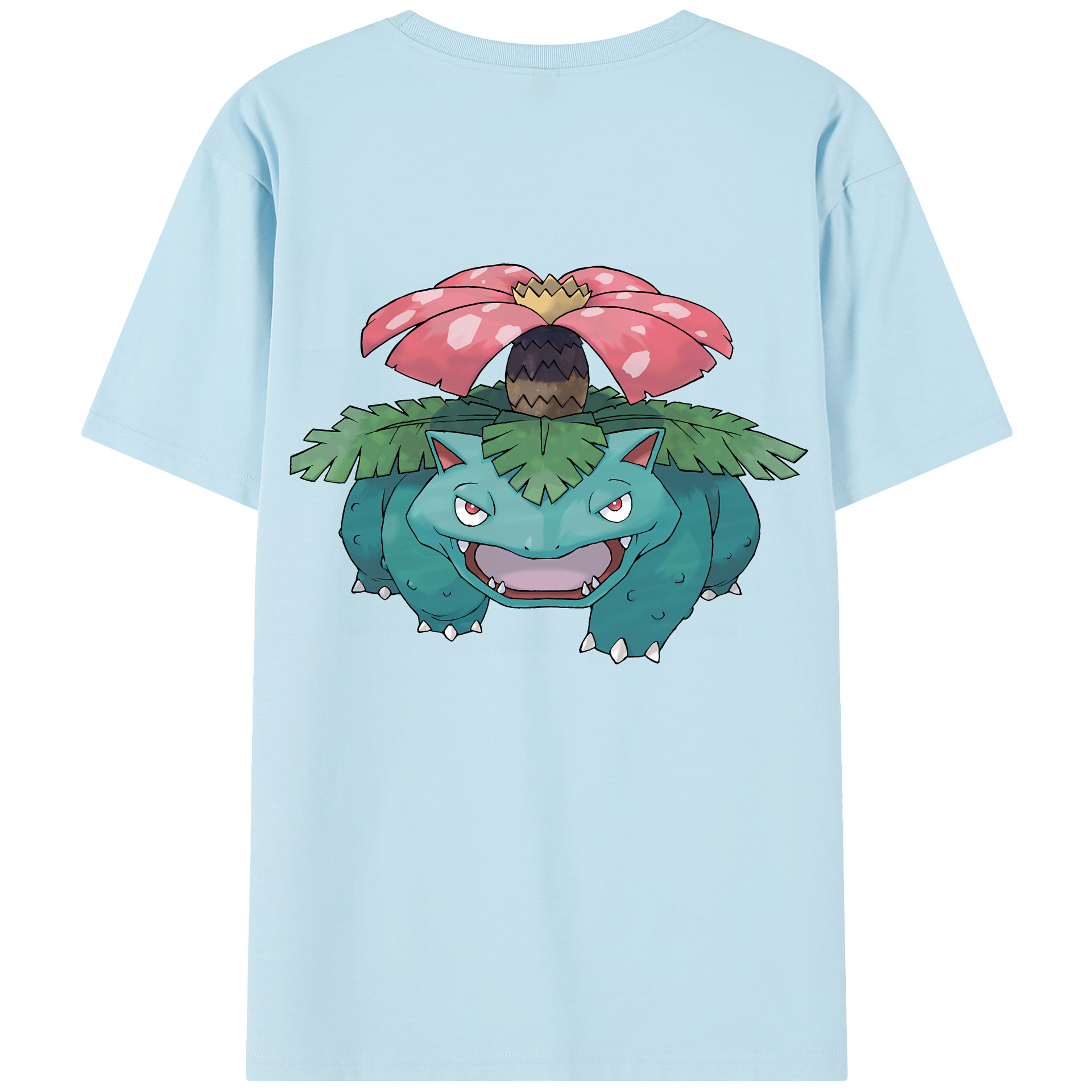 （画像用） ポケットモンスター Pokémon 綿100％半袖Tシャツ（背面プリント）